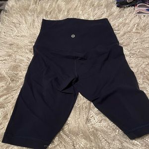 Lululemon blue 8” size 4 align shorts